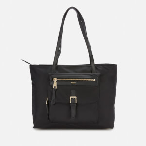 DKNY Women s Cora Nylon Tote Bag Black