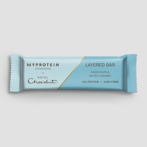 Hotel Chocolat Layered Protein Bar (Sample) - Salted Caramel