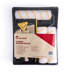 Homebuild Decorator Roller Kit - 17 Pack