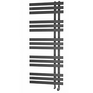 Bathstore Cobham 1200mm Anthracite Towel Radiator