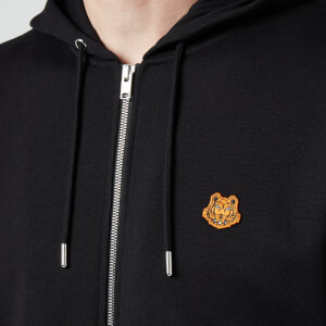 KENZO Men s Tiger Crest Full Zip Hoodie Black Coggles