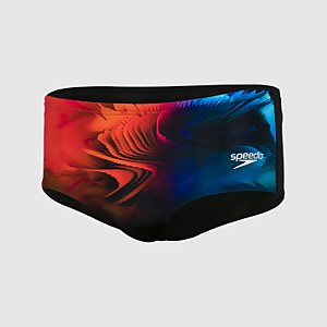 Men's Placement Digital 14cm Trunks Black