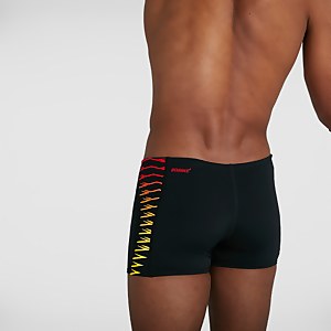 Boxer de bain Homme Tech Panel Noir
