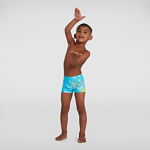 Boys' Tommy Turtle Aquashort Blue/Yellow