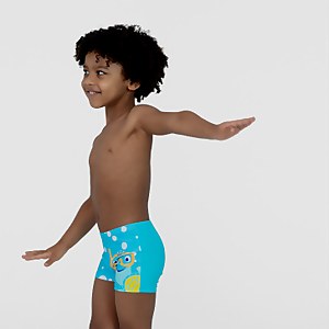 Boys' Tommy Turtle Aquashort Blue/Yellow