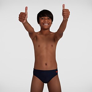 Boys' Logo 6.5cm Trunks Navy