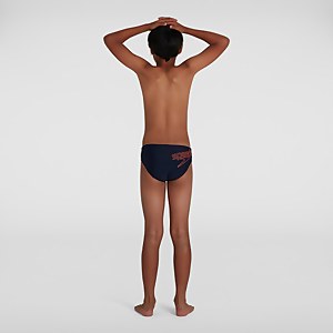 Boys' Logo 6.5cm Trunks Navy