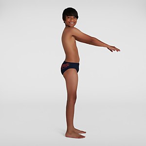 Boys' Logo 6.5cm Trunks Navy