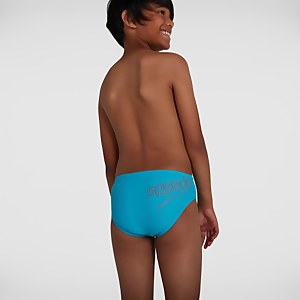 Boys' Logo 6.5cm Trunks Blue