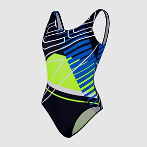 Women's Placement U-Back Swimsuit Navy