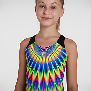 Girls' Chroma Splashback Swimsuit