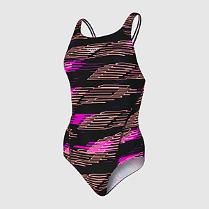 Women's Allover Rrdbreaker Swimsuit Black