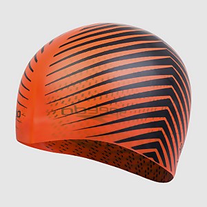 Unisex Reversible Moulded Silicone Cap Orange