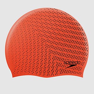 Unisex Reversible Moulded Silicone Cap Orange