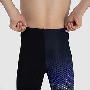 Jungen Fastskin Junior Endurance+ High Waisted Jammer in Schwarz