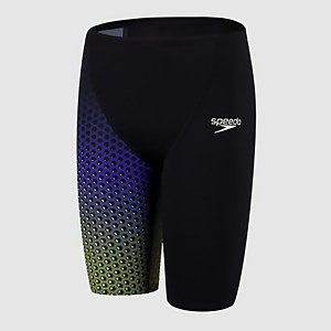 Jungen Fastskin Junior Endurance+ High Waisted Jammer in Schwarz