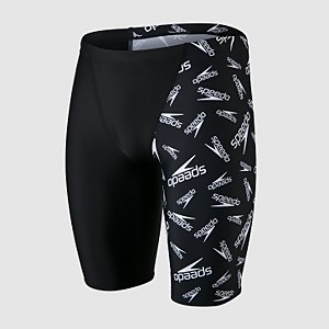 Men's Allover V-Cut Jammer Black