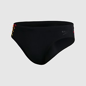 Men's Tech Panel 7cm Briefs Black