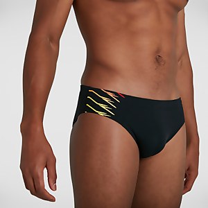 Men's Tech Panel 7cm Briefs Black