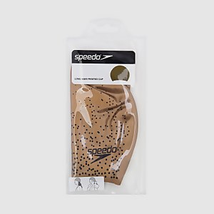 Bonnet de bain Unisexe Cheveux longs Imprimé Or