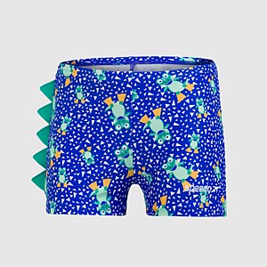 Kleinkind Jungen Corey Croc Digital Aquashorts in Blau