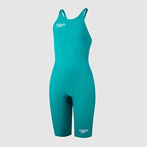 Women's Fastskin LZR Racer Element Openback Kneeskin Jade