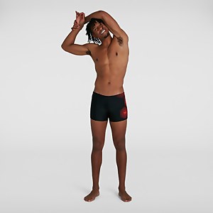 Boxer de bain Homme Tech Placement Noir