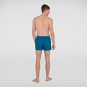 Men's Fitted Leisure 13" Swim Shorts Teal