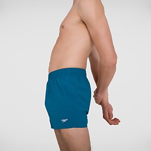 Men's Fitted Leisure 13" Swim Shorts Teal