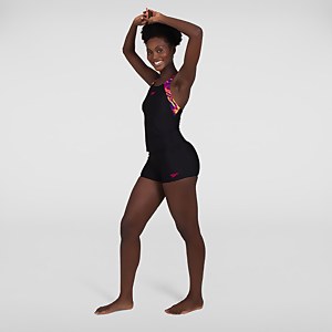 Mix & Match Tankini Top Black