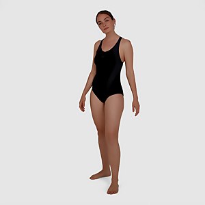 Hexagonal Laneback Swimsuit