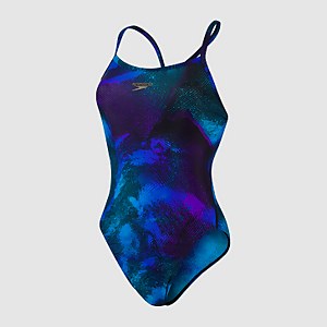 Women's Allover Turnback Swimsuit Black