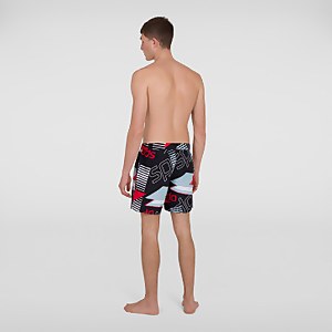 Men's Vintage Paradise 16" Swim Shorts Black