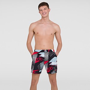 Men's Vintage Paradise 16" Swim Shorts Black - XS