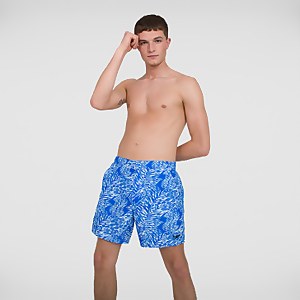 Men's Vintage Paradise 16" Swim Shorts Blue