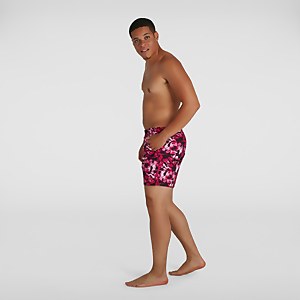 Herren Vintage Paradise 16" Badeshorts in Schwarz
