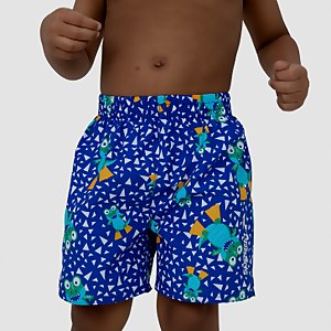 Short de bain Homme 11" Corey Croc Vert/Bleu