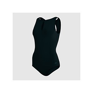 Damen Vivashine Badeanzug Schwarz