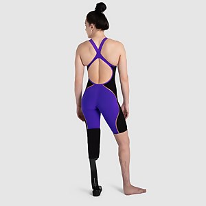 Women's Fastskin LZR Pure Intent Openback Kneeskin Violet