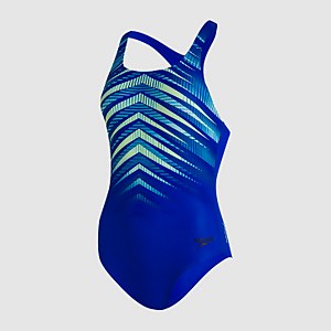 Women's Digital Placement Medalist Swimsuit Blue