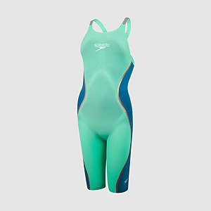 Damen Fastskin LZR Pure Intent Closedback Kneeskin in Grün