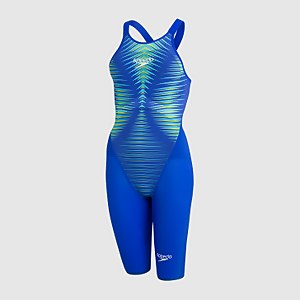 Combinaison Femme Fastskin LZR Pure Valor Dos ouvert Bleue