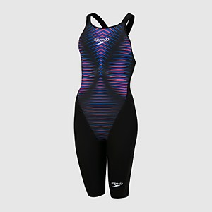 Damen Fastskin LZR Pure Valor Closedback Kneeskin in Schwarz