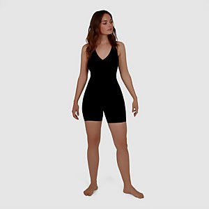 Solid Wrapover Legsuit