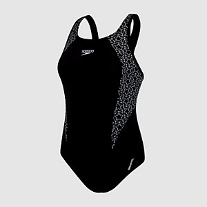 Boomstar Splice Flyback Swimsuit Black
