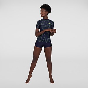 Boomstar Allover Short Sleeve Rash Top