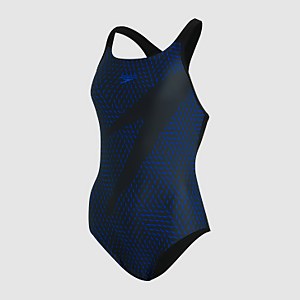 Maillot de bain Femme Boom Logo Placement Dos nageur Noir