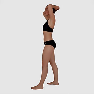 Hexagonal Mesh Panel Bikini