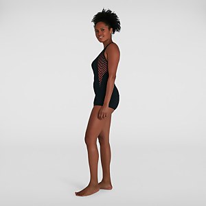 Women's Placement Racerback Tankini Black