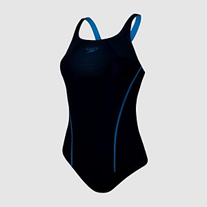 Hexagonal Tech Medalist Swimsuit